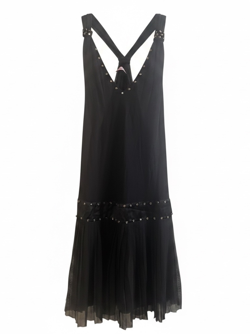 Max & Co. Elegant with Rhinestone  pleated Dress